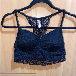 Charlotte Russe Black Lace Bralette